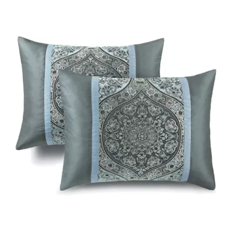 Broadhaven Brimsley 7-pc. Medallion Embellished Embroidered Comforter Set