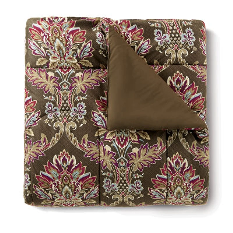 Broadhaven Lilith 8-pc. Damask + Scroll Complete Bedding Set with Sheets
