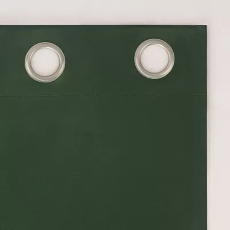 No 918 Cassiel Tie Back Holiday Grommet Top Room Darkening Set of 2 Curtain Panel