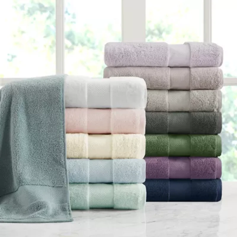 Madison Park Signature Turkish Oversized Cotton Solid 6-pc. Bath Towel Set