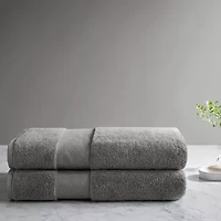 Madison Park Signature Turkish 100% Cotton 2-pc. Quick Dry Bath Towel