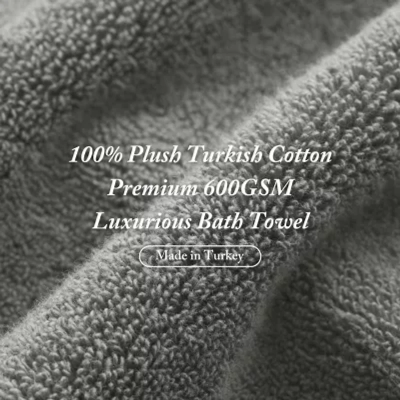 Madison Park Signature Turkish 100% Cotton 2-pc. Quick Dry Bath Towel