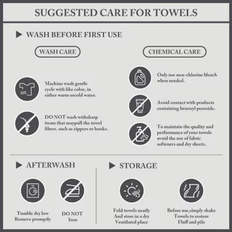 Madison Park Signature Turkish 100% Cotton 2-pc. Quick Dry Bath Towel