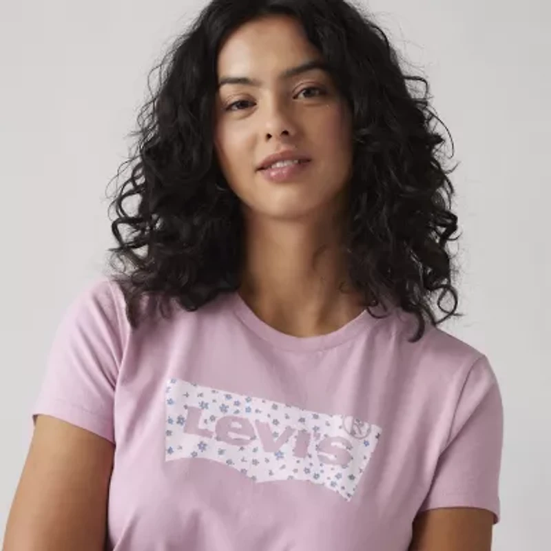 Levi's Perfect Womens Crew Neck Short Sleeve T-Shirt