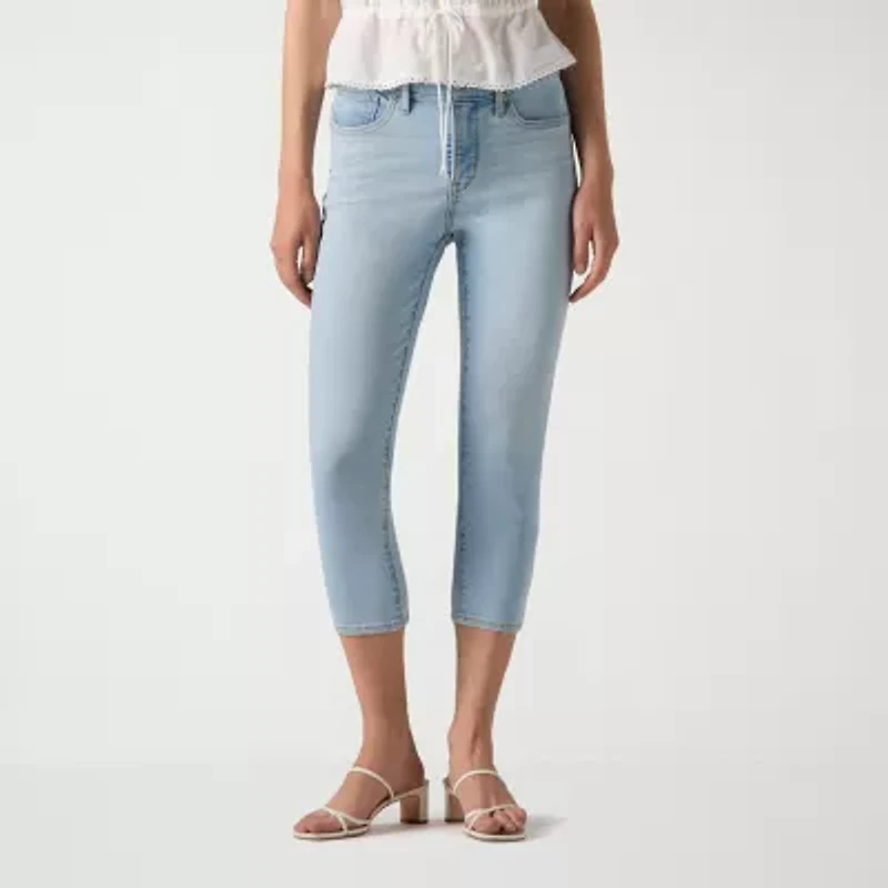 Levi's Womens Skinny Mid Rise Regular Fit Capri Pant