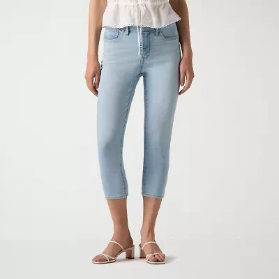 Levi's Womens Skinny Mid Rise Regular Fit Capri Pant
