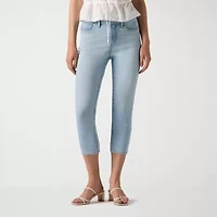 Levi's Womens Skinny Mid Rise Regular Fit Capri Pant