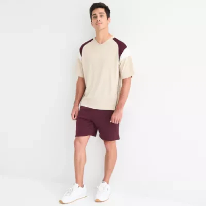Xersion Cotton Fleece Mens 7" Workout Shorts