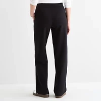 St. John's Bay Womens Wide Leg Tall Pull-On Pant
