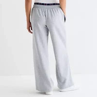 Arizona Boxer Womens Straight Regular Fit Juniors Lounge Pant
