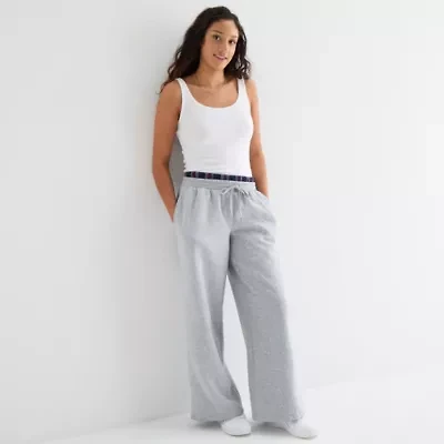 Arizona Boxer Womens Straight Regular Fit Juniors Lounge Pant