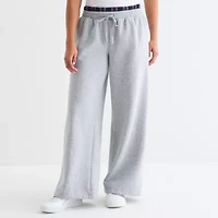 Arizona Boxer Womens Juniors Straight Lounge Pant