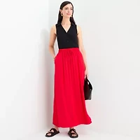 Worthington Womens Maxi Skirt