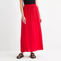 Worthington Womens Maxi Skirt