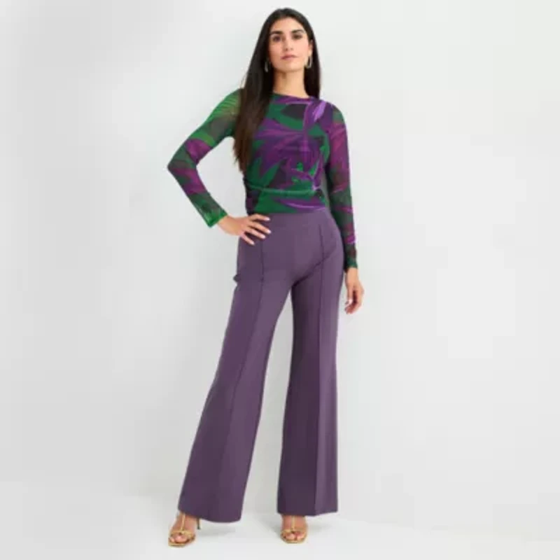 Bold Elements Womens Flare Pull-On Pant