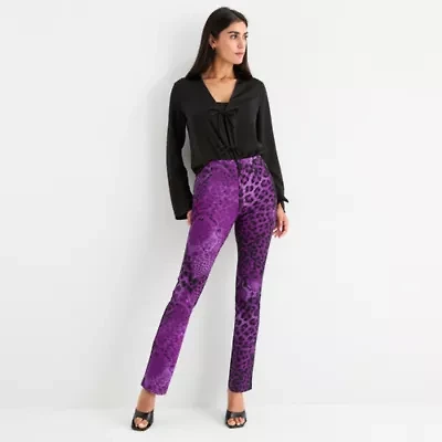 Bold Elements Womens Bootcut Mid Rise Trouser