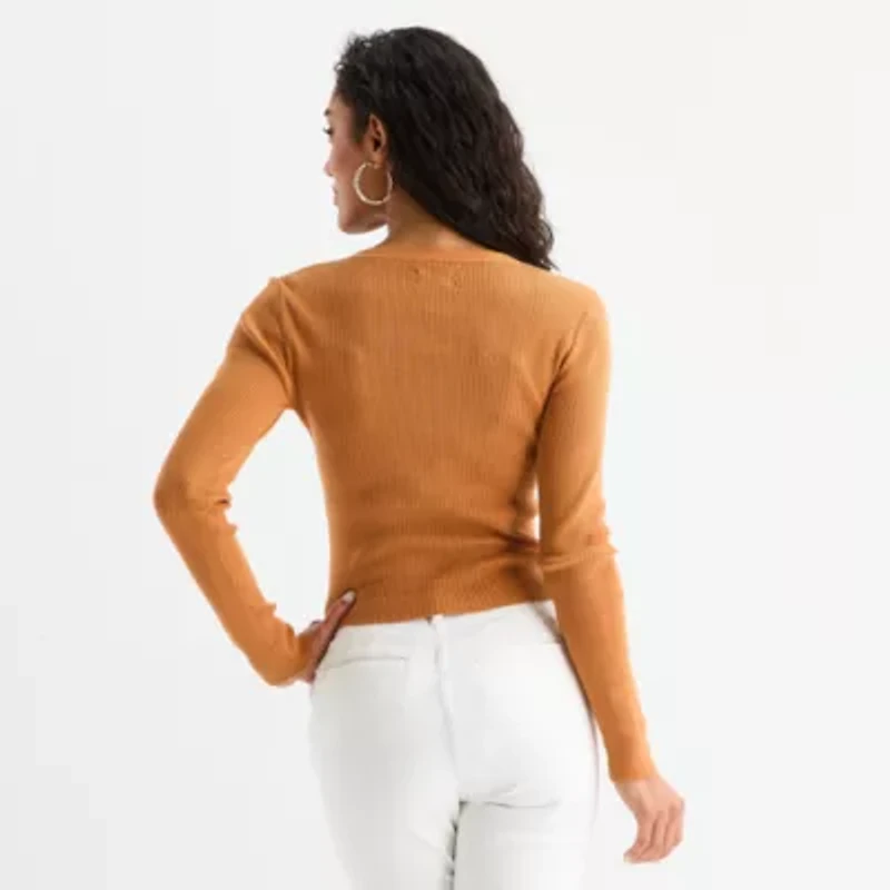Bold Elements Womens Scoop Neck Long Sleeve Pullover Sweater