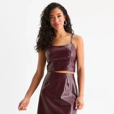 Bold Elements Womens Scoop Neck Crop Top