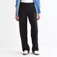 St. John's Bay Womens Wide Leg Pull-On Pant