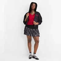 Joaquina for JCPenney Womens Long Sleeve Juniors Plus Hoodie