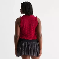 Joaquina for JCPenney Womens-Juniors Plus V Neck Tank Top