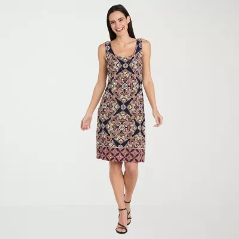 R & M Richards Womens Jacket Dress Petite