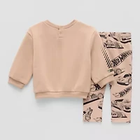 Grayson Little Baby Boys 2-pc. Hot Wheels Legging Set