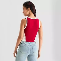 Joaquina for JCPenney Womens-Juniors Crew Neck Tank Top