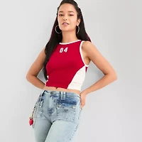 Joaquina for JCPenney Womens-Juniors Crew Neck Tank Top