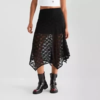 Joaquina for JCPenney Womens Juniors Low Rise Long Flared Skirt