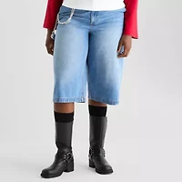 Joaquina for JCPenney Womens Low Rise Bermuda Short