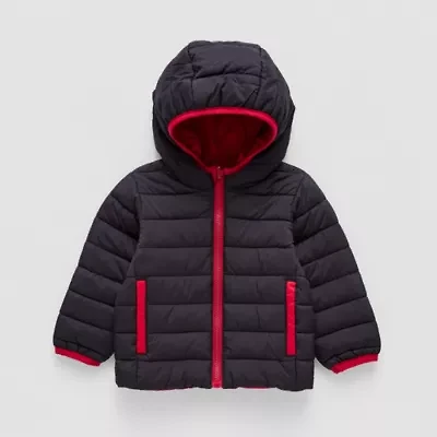 Okie Dokie Baby Boys Water Resistant Midweight Puffer Jacket