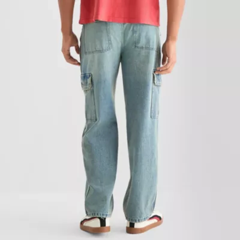 AZ Mens Baggy Cargo Jean