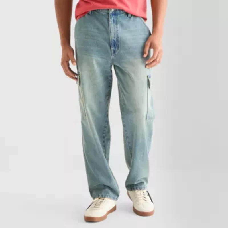 AZ Mens Baggy Cargo Jean