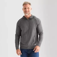 Sierra Pacific Mens Long Sleeve Moisture Wicking Zipper Active Hoodie