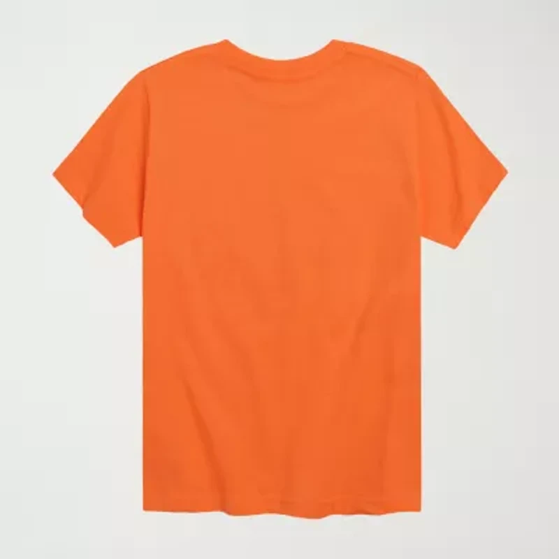 Little & Big Kid Boys Crew Neck Short Sleeve Regular Fit Hot Wheels Graphic T-Shirt