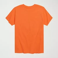 Little & Big Kid Boys Crew Neck Short Sleeve Regular Fit Hot Wheels Graphic T-Shirt