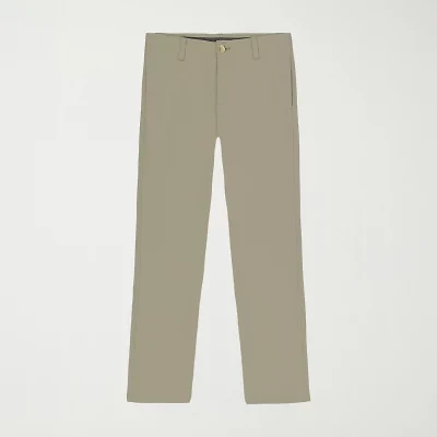 IZOD Mens Regular Fit Flat Front Pant