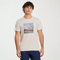 Hurley Mens Short Sleeve Regular Fit Graphic T-Shirt