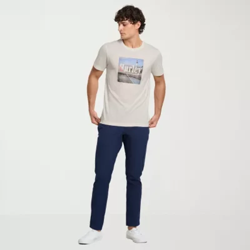 Hurley Mens Short Sleeve Regular Fit Graphic T-Shirt