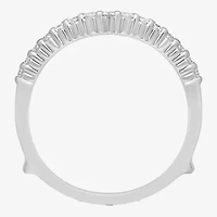 Womens 1/ CT. T.W. Natural White Diamond 14K Gold Ring Guard