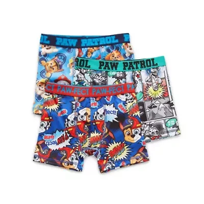 Toddler Boys Paw Patrol 3 Pack Boxer Briefs Tabp3787