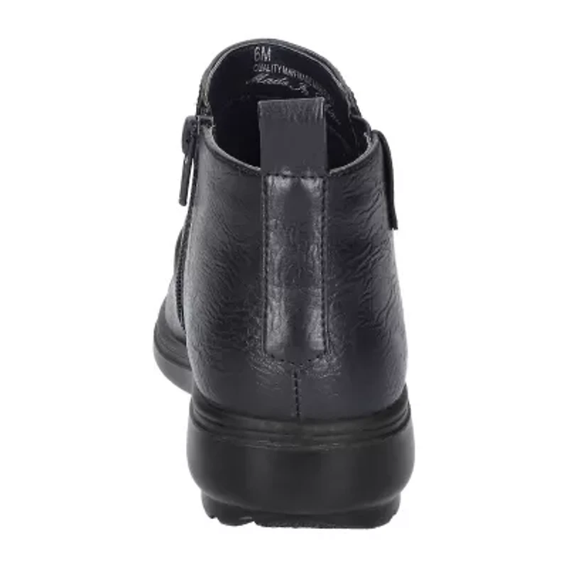 Easy Street Womens Ariadne Flat Heel Booties