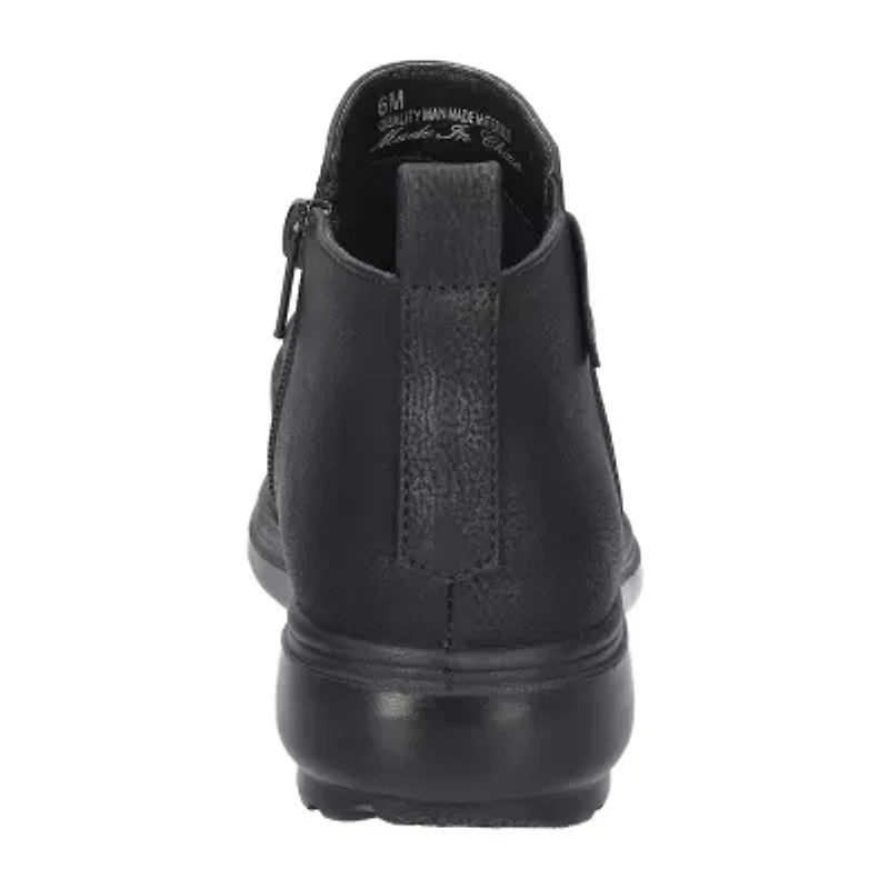 Easy Street Womens Ariadne Flat Heel Booties