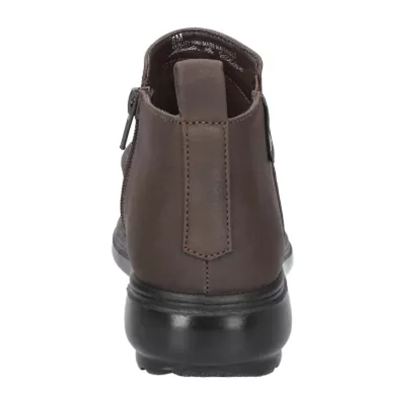 Easy Street Womens Ariadne Flat Heel Booties