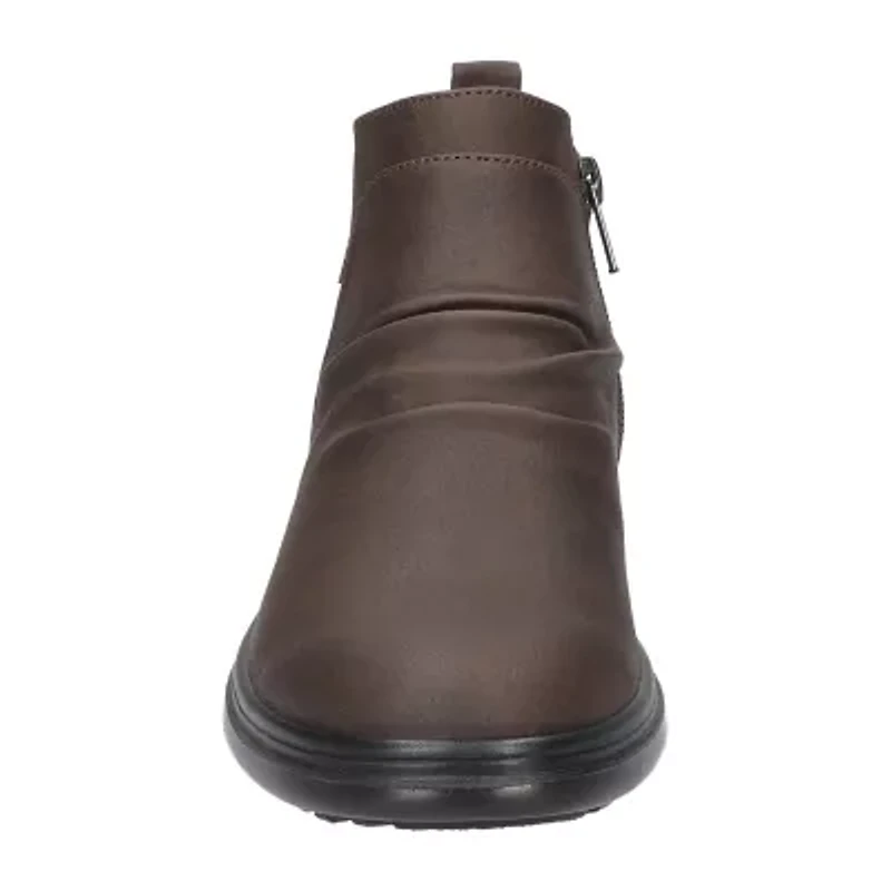 Easy Street Womens Ariadne Flat Heel Booties