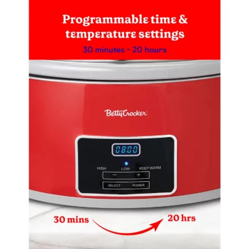 Betty Crocker 6 Qt Slow Cooker