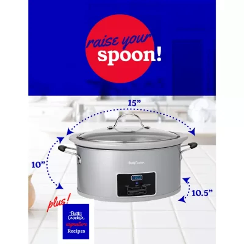 Betty Crocker 6 Qt Slow Cooker