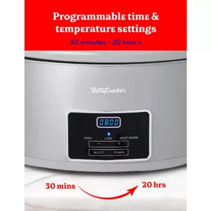 Betty Crocker 6 Qt Slow Cooker