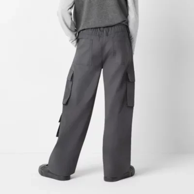 Thereabouts Little & Big Kid Boys Stretch Fabric Straight Cargo Pant